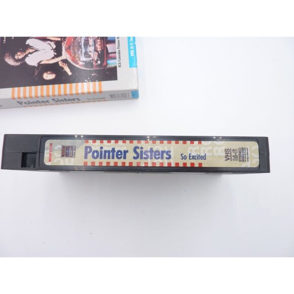 Pointer Sisters So excited VHS - Picture 5 of 6